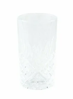 PTMD Longdrink glas Crystal clear rond - 6 stuks