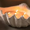 PTMD Pearl Candle Wax 500 gram beige + Candle Wax wick box