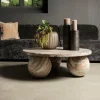 PTMD Salontafel Diro beige marmer