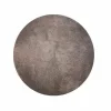PTMD Schilderij Kemp Brown canvas rough round S
