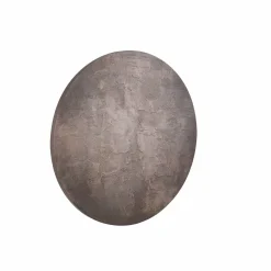 PTMD Schilderij Kemp Brown canvas rough round S