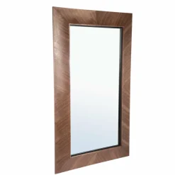 PTMD Spiegel Gezzy Natural wooden curl frame rechthoek
