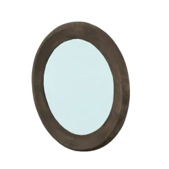 PTMD Spiegel Noam Bruin mango rond S