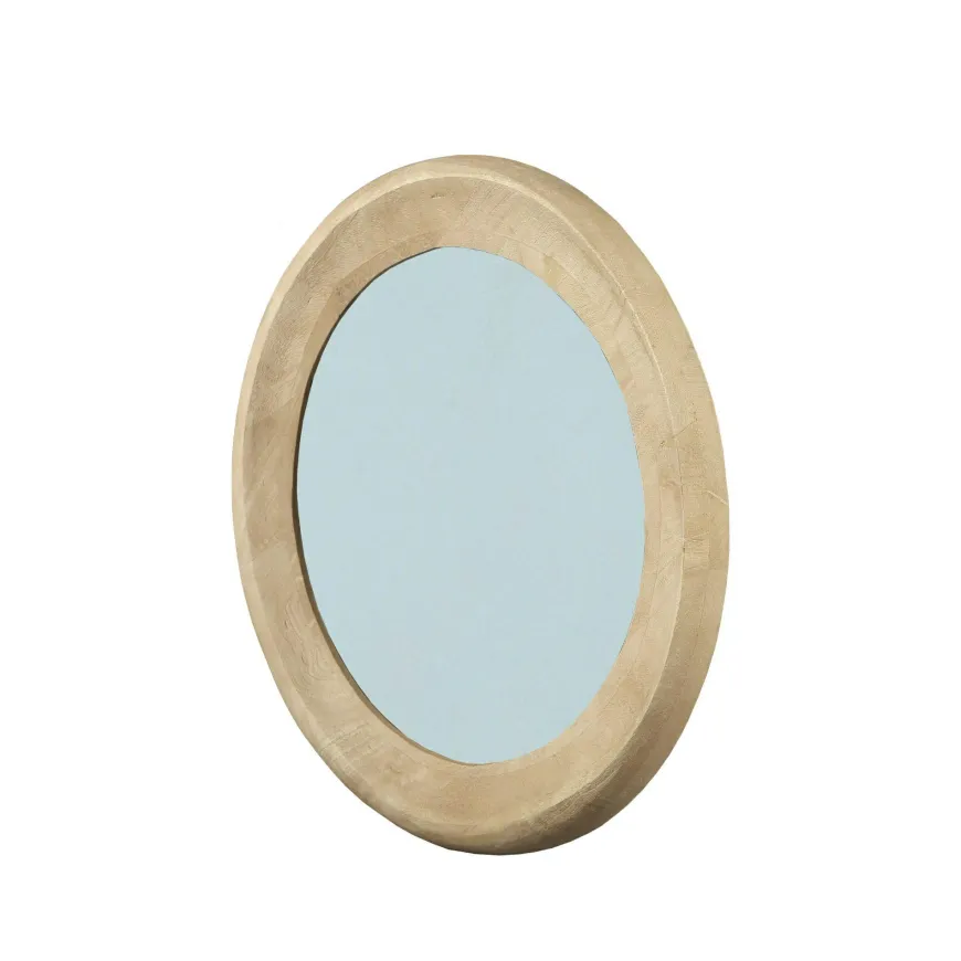 PTMD Spiegel Noam Naturel mango rond S