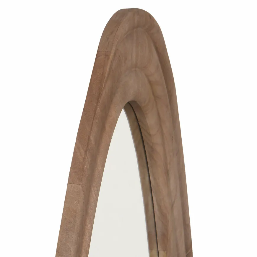 PTMD Spiegel Santin Natural mango wood organic triangle