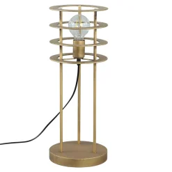 PTMD Tafellamp Falcon goud metaal met ronde circles