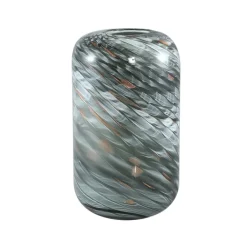 PTMD Vaas Kelsh Grijs Waves glas mixed rond L