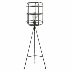 PTMD Vloerlamp Bolt Black Metal S