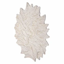 PTMD Wandornament Ceanna Crème MDF Wavy rond L