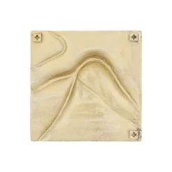 PTMD Wandornament Gihan goud alu wave lines M