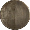 PTMD Wandornament Jowad Antiek Goud geribbed S - Ø60.5 cm