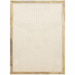 PTMD Wandpaneel Elasah hexagon creme