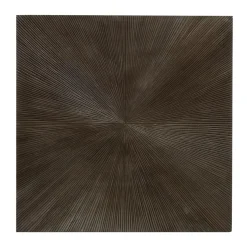 PTMD Wandpaneel Zapp Brown geribbeld vierkant S