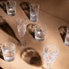 PTMD Whisky glas Crystal clear rond - 6 stuks