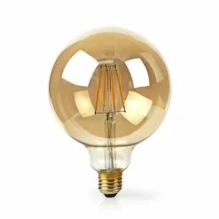 PTMD WiFi Smart LED gloeidraad gouden lamp rond