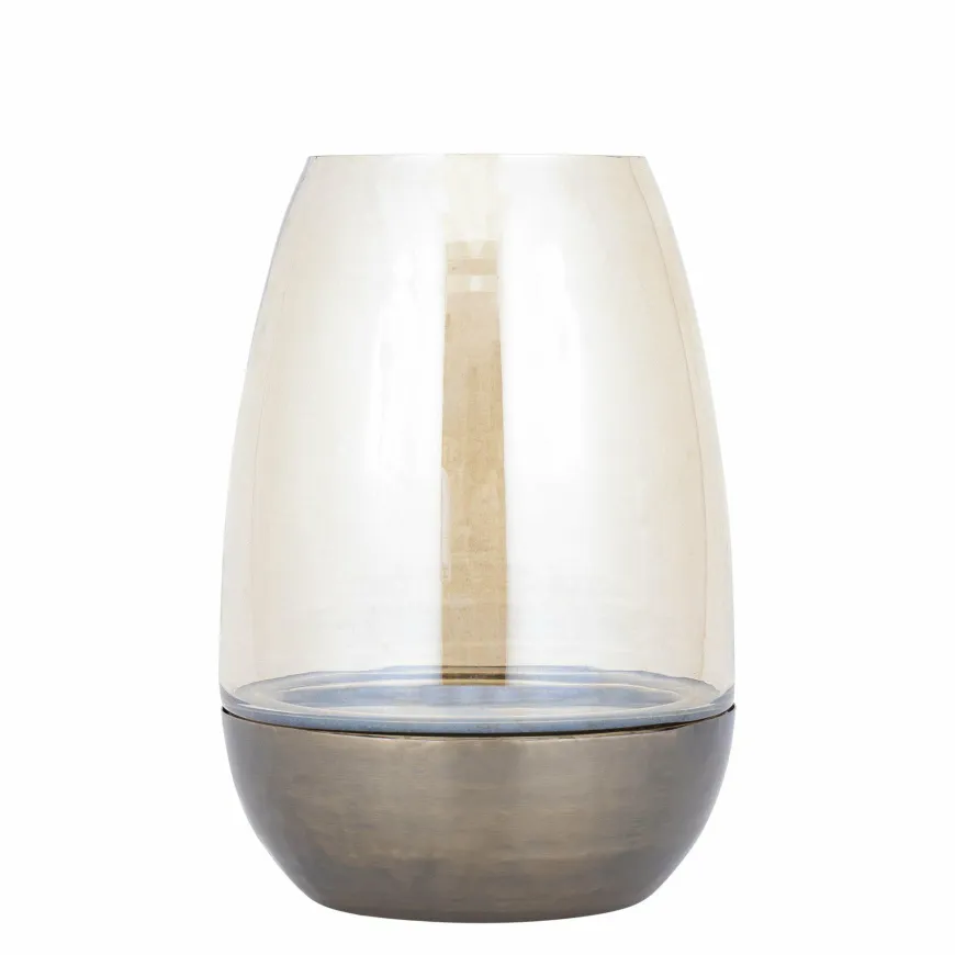 PTMD Windlicht Kalley bruin L