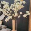 Pure Kunsttak groot Bloesem 115 cm Crème