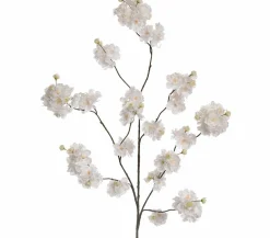 Pure Kunsttak groot Bloesem 115 cm Crème