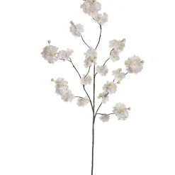 Pure Kunsttak groot Bloesem 115 cm Crème