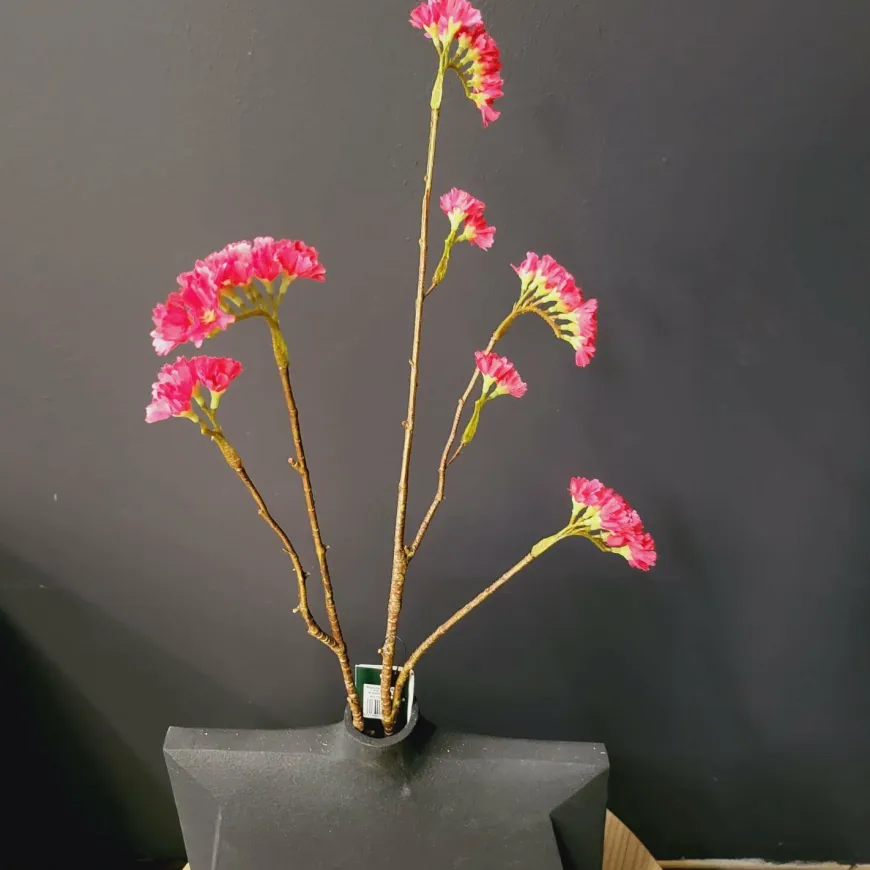 Pure Kunsttak Limonium 70 cm Beauty roze