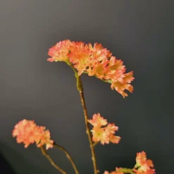 Pure Kunsttak Limonium 70 cm Oranje