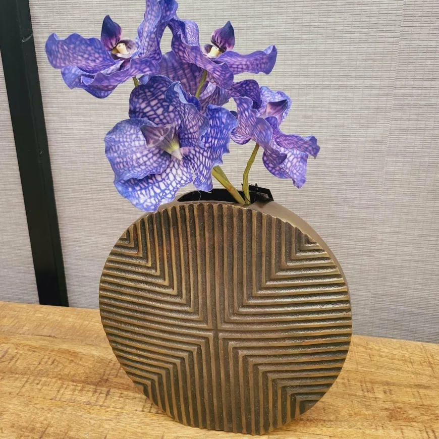 Pure Kunsttak Vanda Orchidee 62CM blauw
