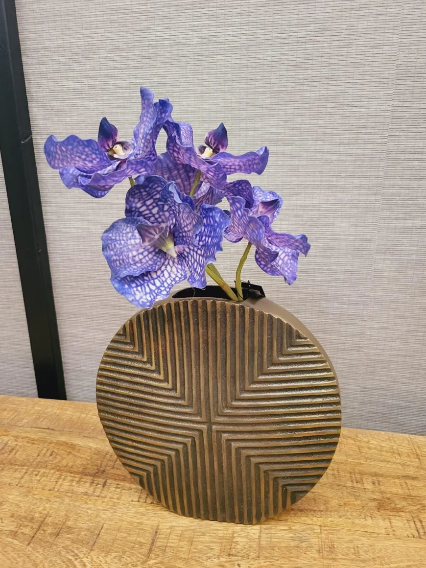Pure Kunsttak Vanda Orchidee 62CM blauw