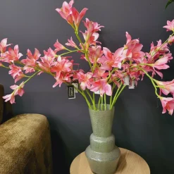 Pure Kunsttak zwaardlelie roze 95 cm