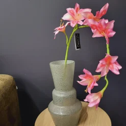 Pure Kunsttak zwaardlelie roze 95 cm