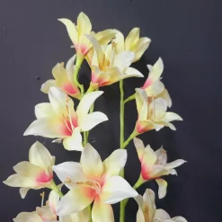 Pure Kunsttak zwaardlelie crème 95 cm