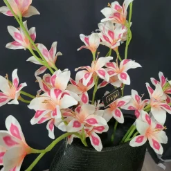 Pure Kunsttak zwaardlelie peach 95 cm