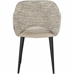 Richmond Interiors Arm chair Giovanna trendy nature/quartz khaki