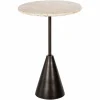 Richmond Interiors Avalon bijzettafel rond brons