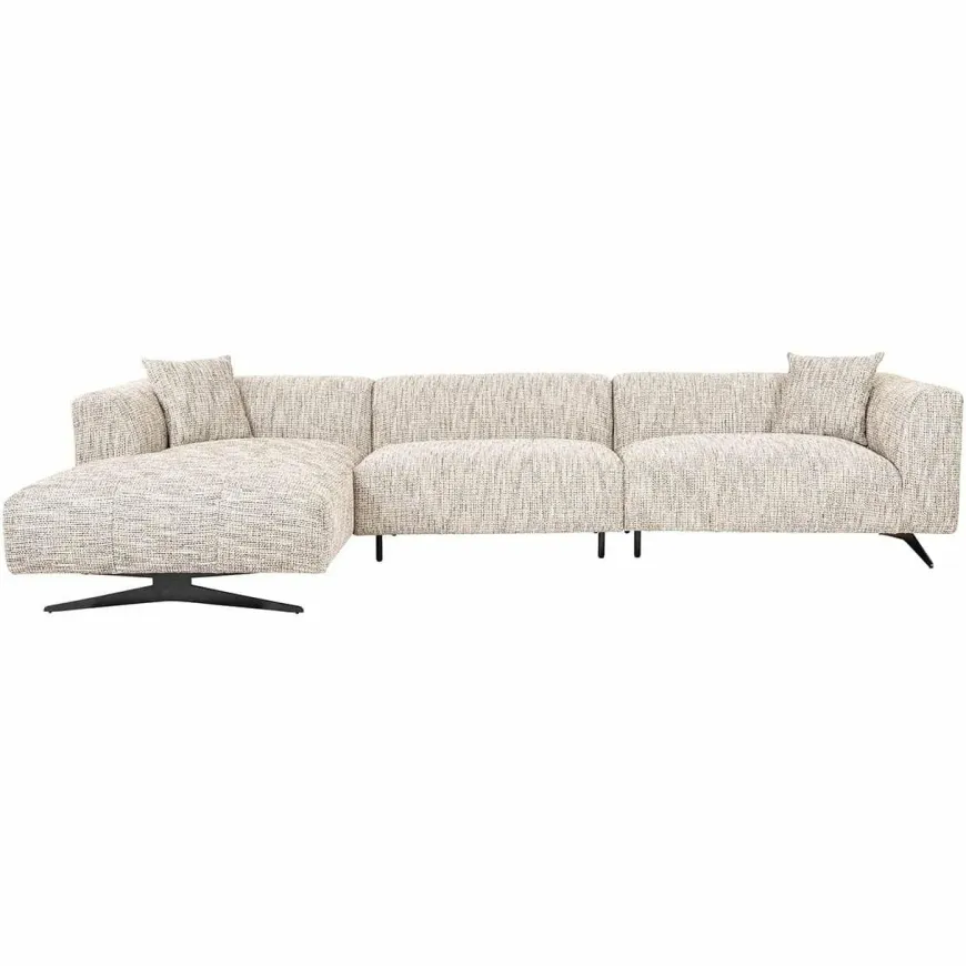 Richmond Interiors Bank Hoxton 3-zits + lounge links Be Trendy 01 Nature