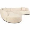 Richmond Interiors Bank Pandora beige angora lounge links