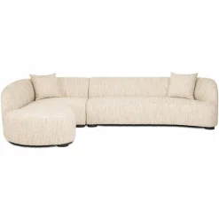 Richmond Interiors Bank Pandora beige angora lounge links