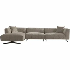 Richmond Interiors Bank Hoxton 3-zits + lounge links Be Lovely 170 Beige