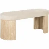 Richmond Interiors Bank Gallice natural beige travertine