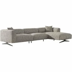 Richmond Interiors Bank Hoxton 3-zits + lounge rechts Be Trendy 01 Nature