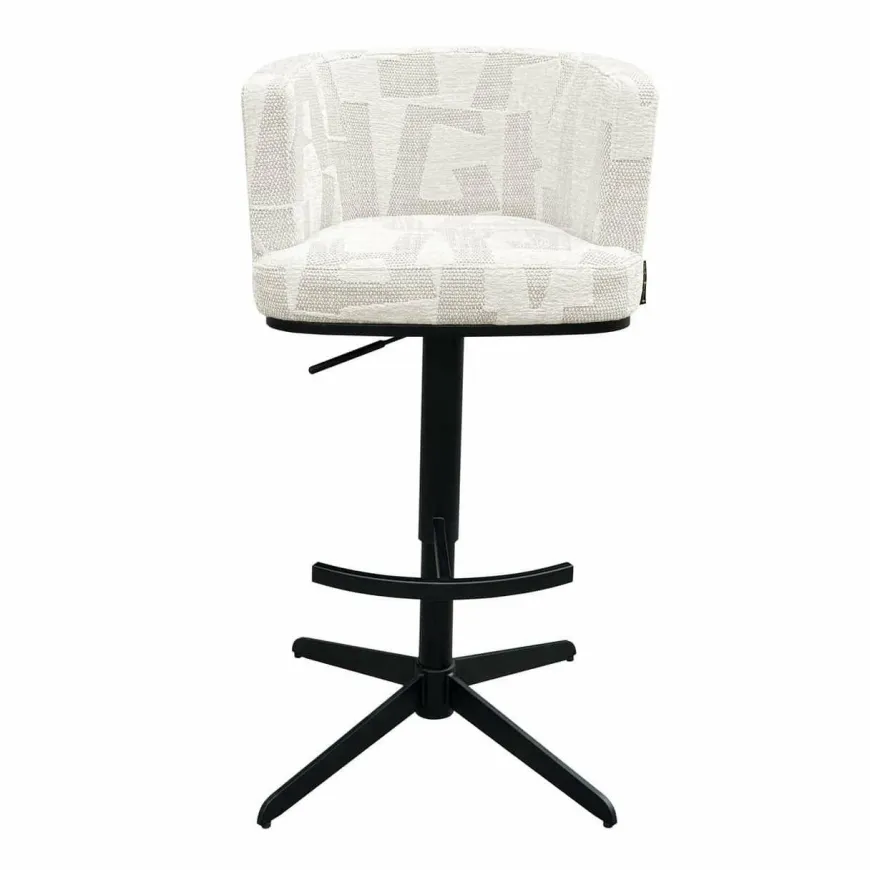 Richmond Interiors Bar/counterstoel Cheyenne Beige graffic