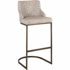 Richmond Interiors Barstoel Bolton natural geo (Set of 2)