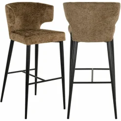 Richmond Interiors Barstoel Taylor brandy fusion fire retardant