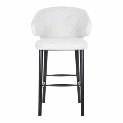Richmond Interiors Barstoel Indigo White Bouclé (Copenhagen 900 Bouclé White)