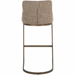 Richmond Interiors Barstoel Bolton brown tweed (Set of 2)