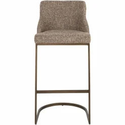 Richmond Interiors Barstoel Bolton brown tweed (Set of 2)