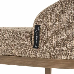 Richmond Interiors Barstoel Bolton brown tweed (Set of 2)
