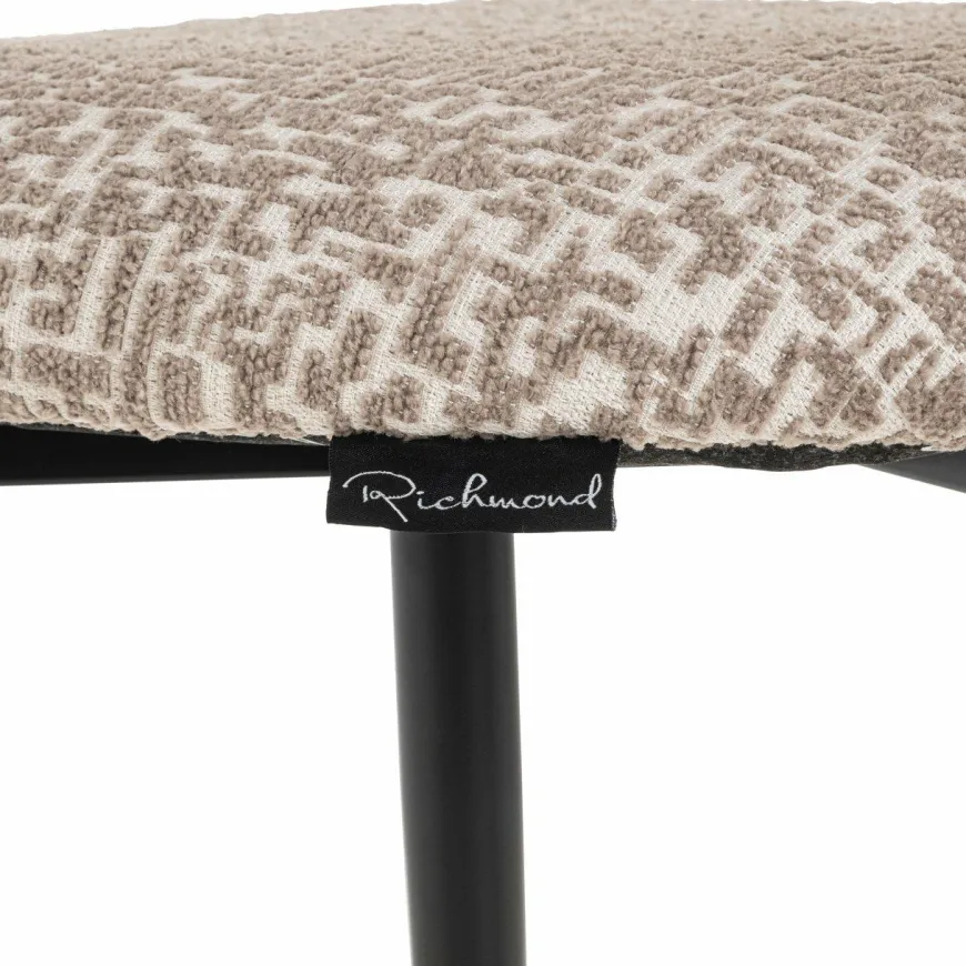 Richmond Interiors Barstoel Dantes natural geo fire retardant
