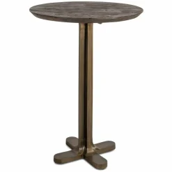 Richmond Interiors Bartafel Revelin dark brown 80Ø