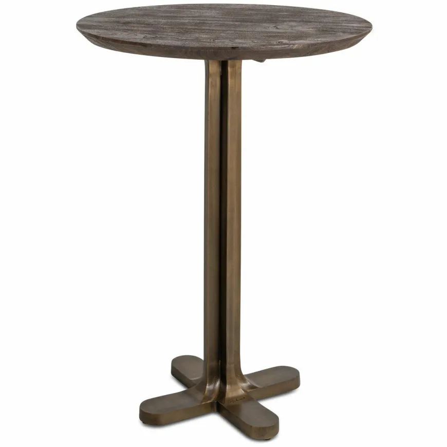 Richmond Interiors Bartafel Revelin dark brown 80Ø