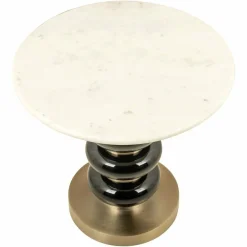 Richmond Interiors Bijzettafel Boann Zwart